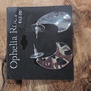 NWT Ophelia Roe Silver earrings
